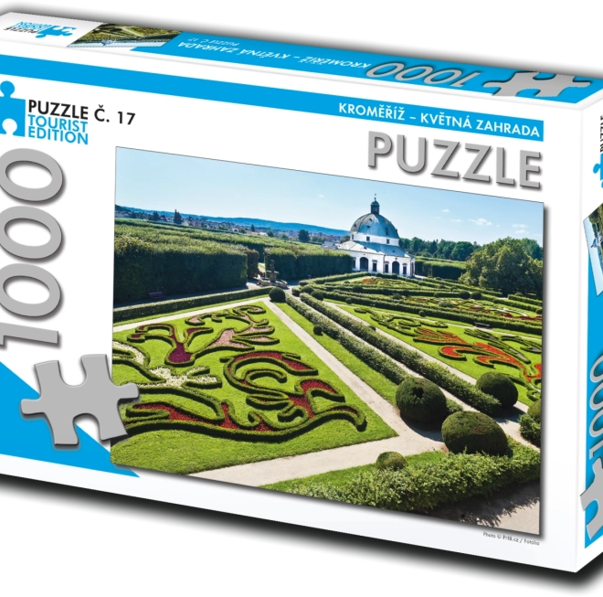 Turistická edícia puzzle Kroměříž - Kvetná záhrada 1000 dielikov