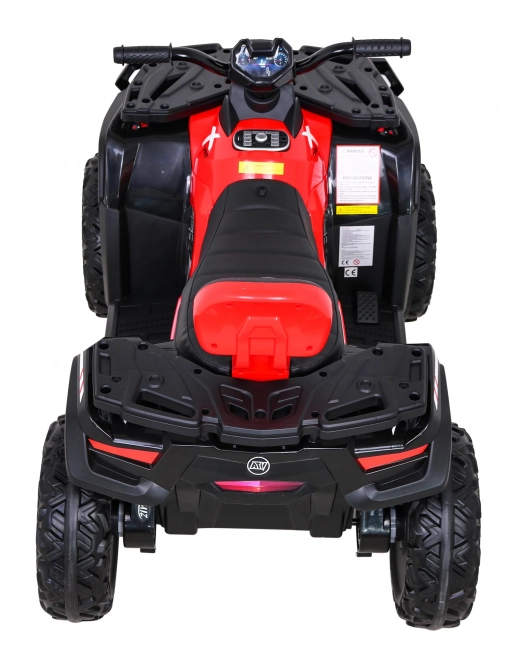 Štvorkolka XT-Speed pre deti Červená + 4x4 + EVA + pomalý štart + rádio MP3 + LED dióda