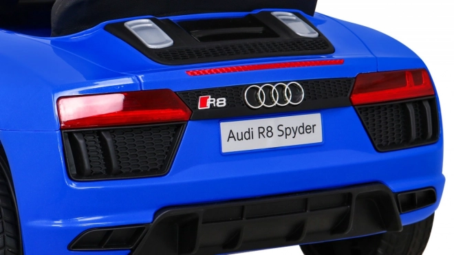 Audi R8 na akumulátor pre deti modrý