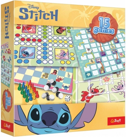 Sada 15 hier STITCH – rodinné spoločenské hry