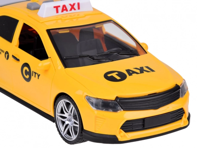 Taxi autíčko so zvukom a svetlom