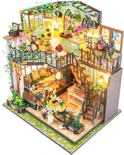 Miniatúra domu Darcyin kvetinový dom