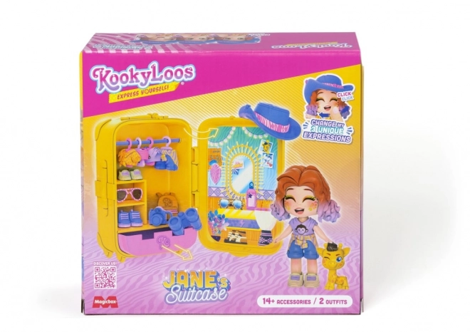 KookyLoos - Jane v kufríku s doplnkami