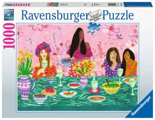 Ravensburger puzzle Dámske Raňajky 1000 dielikov