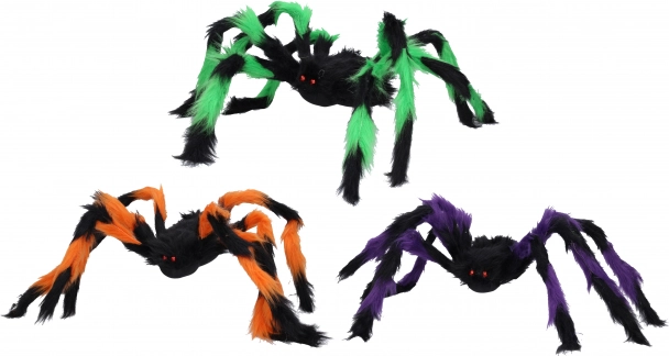 Farebný pavúk na Halloween 75 cm