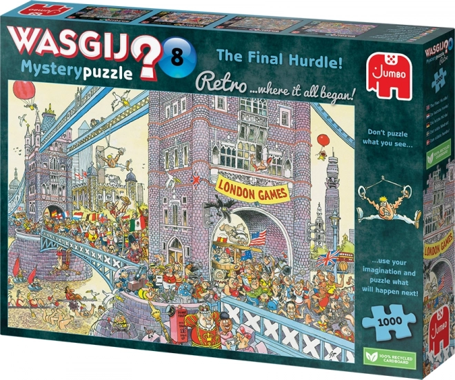 JUMBO puzzle WASGIJ Mystery 8: Posledná prekážka 1000 dielikov