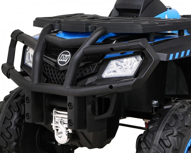 Štvorkolka XT-Speed pre deti Modrá + 4x4 + EVA + Pomalý štart + Rádio MP3 + LED dióda