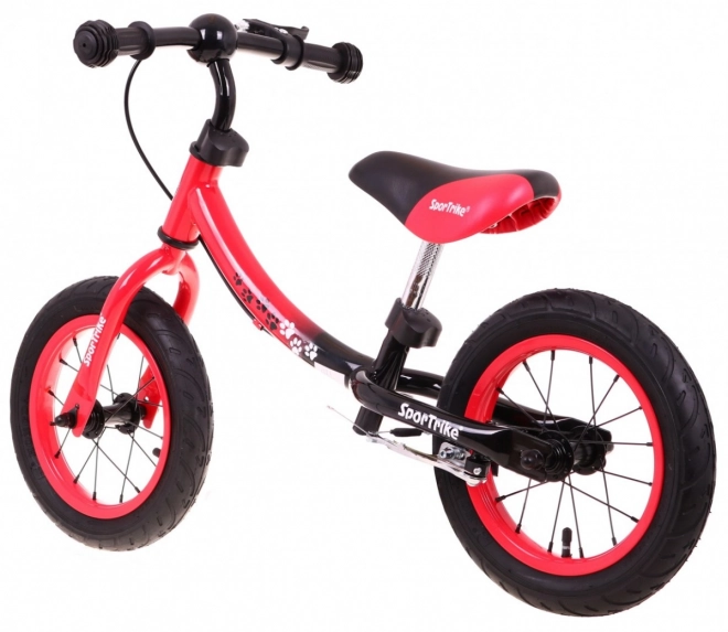 Detský odrážací bicykel Boomerang SporTrike červený