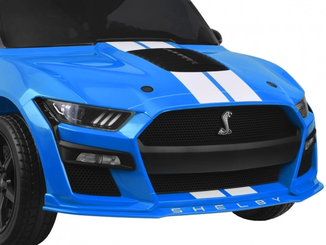 Auto na batériu Ford Mustang Shelby pre deti – Modrá