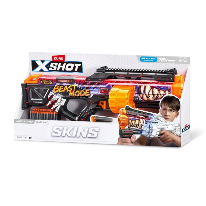 Skins dizajn Beast Mode a e-športový štýl