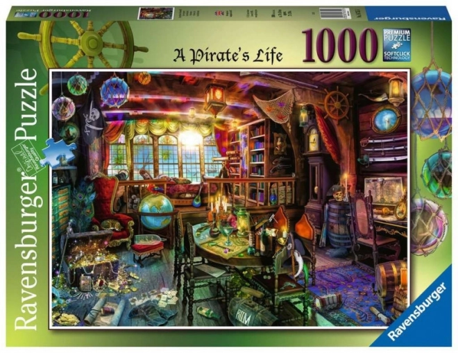 Ravensburger Puzzle Pirátsky život 1000 dielikov