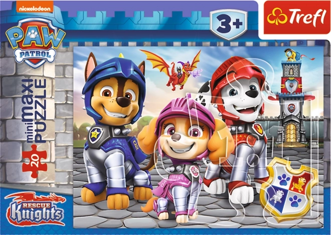 Trefl Puzzle MiniMaxi Psi Patrol zábavné šteniatka