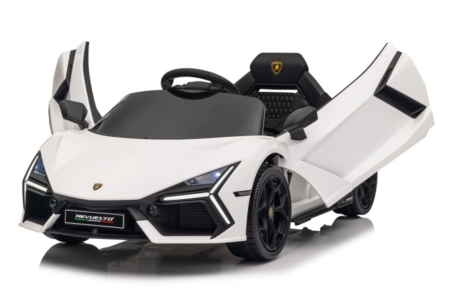 Detské elektrické vozidlo Lamborghini Revuelto biele