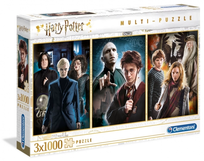 Clementoni Puzzle Harry Potter 3 x 1000 dielikov