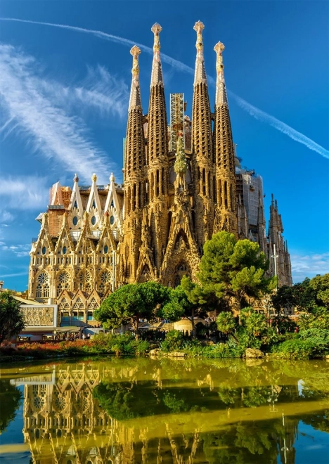 Puzzle Bazilika Sagrada Familia, Barcelona 1000 dielikov