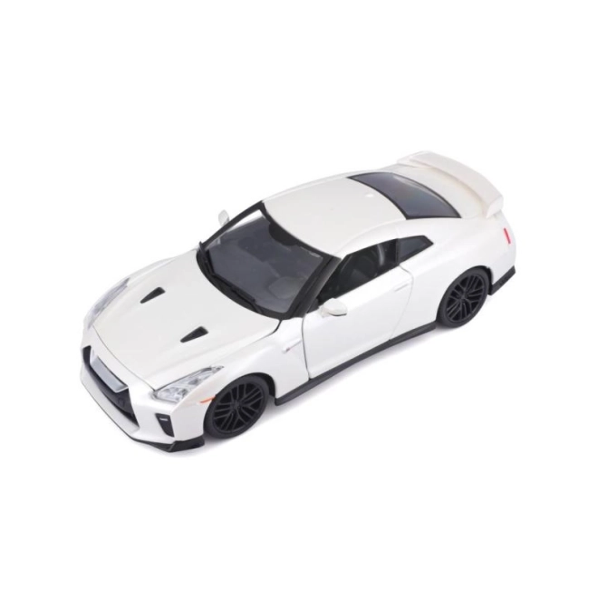 Bburago 1:24 Nissan GT-R Metallic 18-21082 – Biela