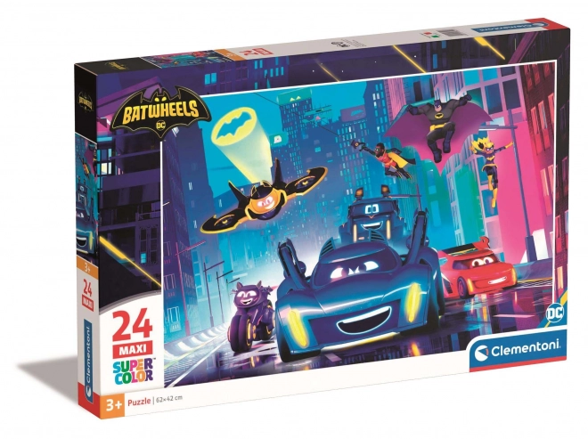 Puzzle Batwheels 24 Maxi Dielikov