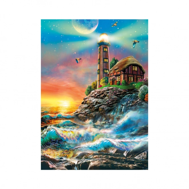 Svetielkujúce puzzle Maják 1000 dielikov