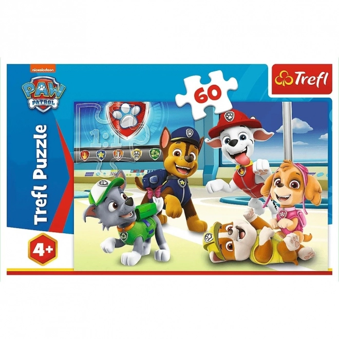 Trefl: Puzzle 60 dielikov - Vo svete psíkov / PAW Patrol