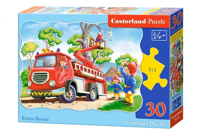 Puzzle Kocúr v čižmách na nočnej výprave – B-03358