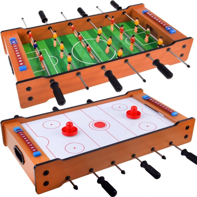 Stolová hra 2v1 – stolný futbal a air hokej