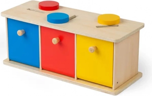 Bigjigs Toys triediaca krabička podľa farieb