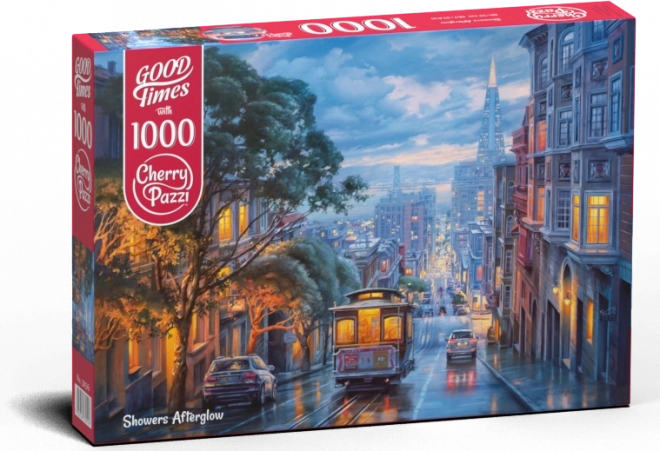 Cherry Pazzi puzzle Dešťové odlesky 1000 dielikov