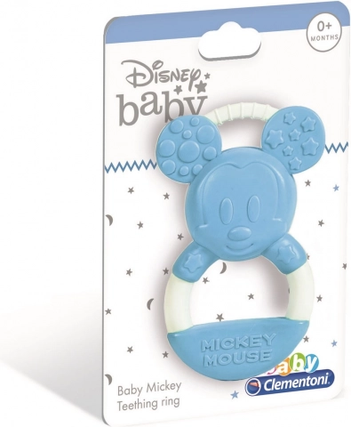 Hryzátko Malý MICKEY – mäkký senzorický krúžok pre bábätká