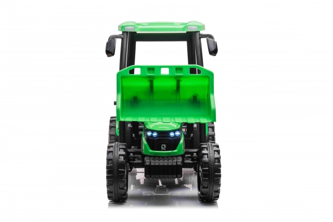 MEGA Traktor D68 s prívesom zelený