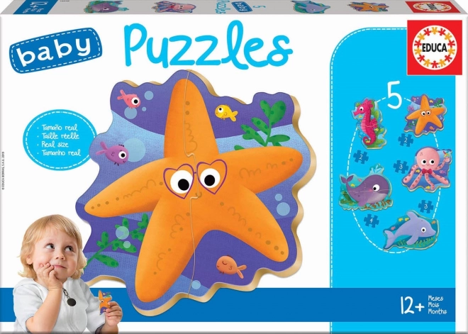 Educa Baby puzzle Podvodný svet