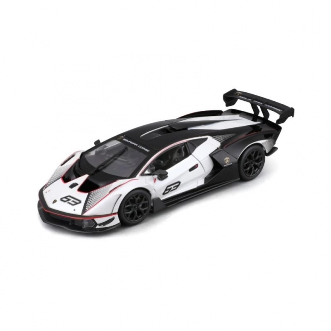 Kovový model Lamborghini Essenza SCV12 biela 1:24