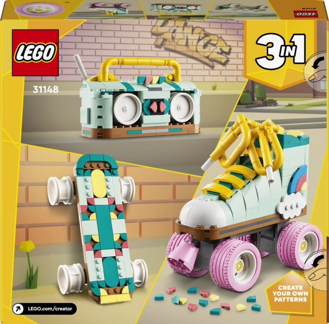 LEGO Creator retro sada na kolieskových korčuliach