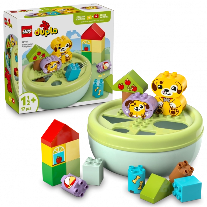LEGO Duplo Triedenie tvarov Domček pre šteniatka