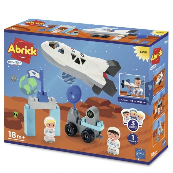 Raketoplán pre deti s astronautmi