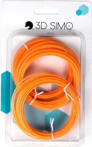 filament termochromický oranžový až žltý 1,75 mm – sada 15 m