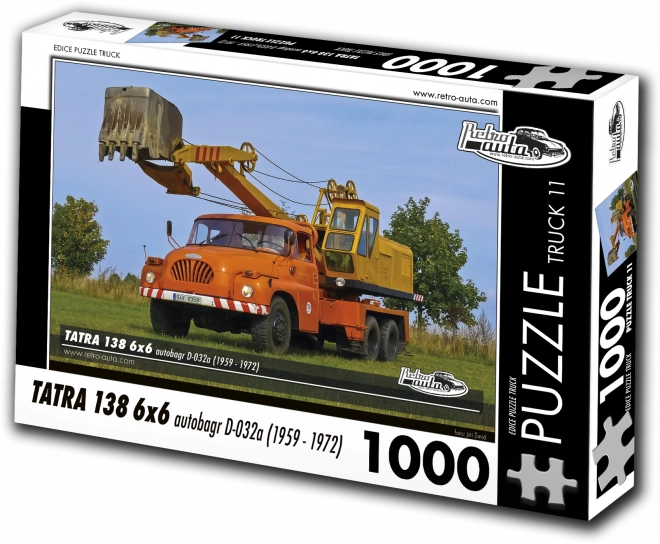 Retro puzzle Tatra 138 6x6 autobagr