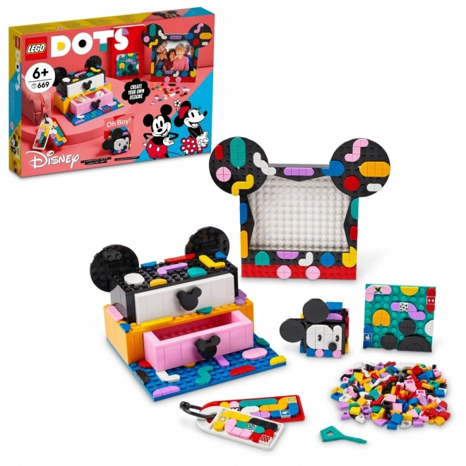 Lego Dots - Micky Mouse a Minnie Mouse - školský set