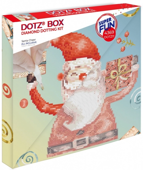 Diamond Dotz súprava oslavujúci Santa Claus