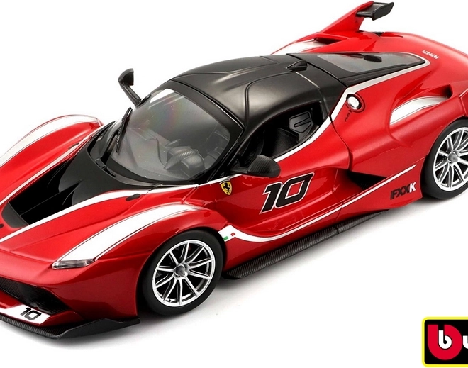 Bburago 1:24 Ferrari Racing FXX K Metalická Červená