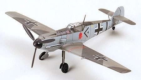 Model lietadla Messerschmitt Bf 109E-3 Tamiya