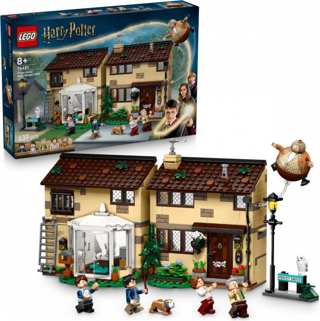 Kocky LEGO Harry Potter Privet Drive: Návšteva tety Marge