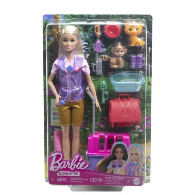 Barbie Panenka záchranárka zvieratiek