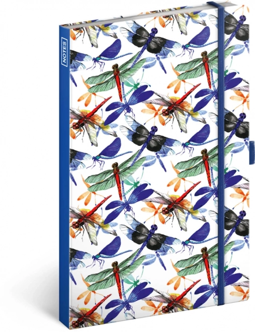 Notique Linkovaný Notes Vážky 13 x 21 cm
