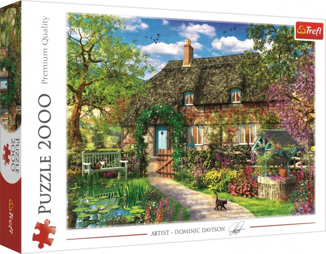 Puzzle Trefl 2000 dielikov - Vidiecka chatka