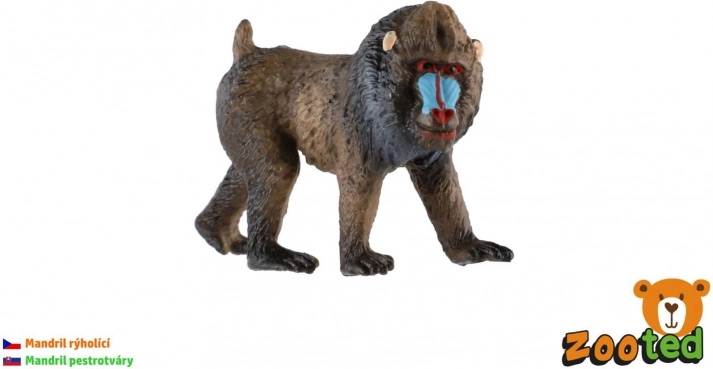 Mandril – plastová figúrka 7 cm