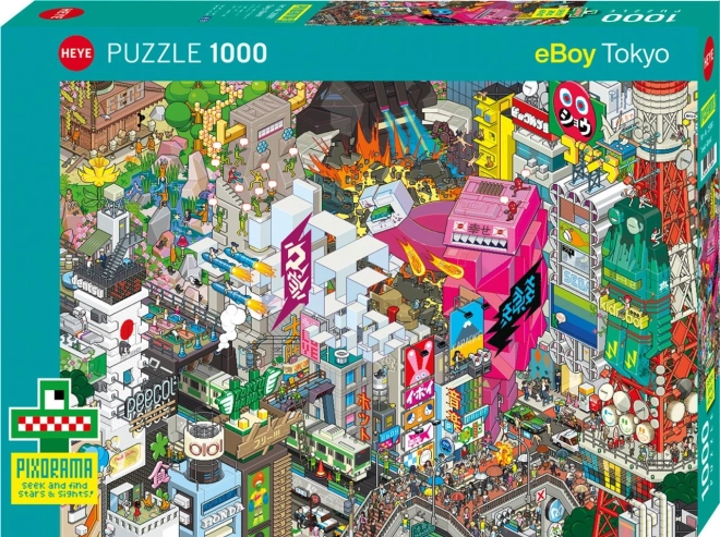 Puzzle Pixorama Tokio 1000 kúskov