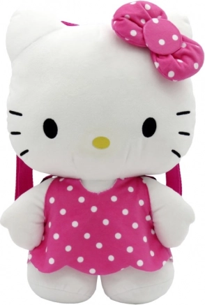 Hello Kitty ružový plyšový batôžtek