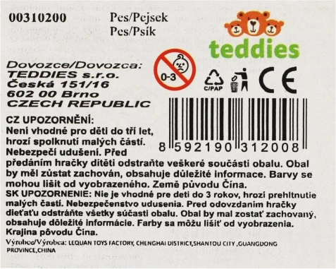 Pes Jazdíci Plastový