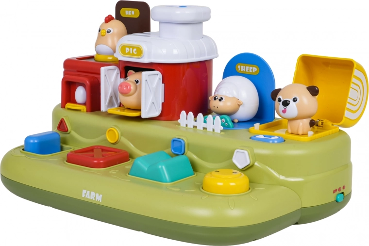 Zvuky zvierat a melódie s reguláciou hlasitosti