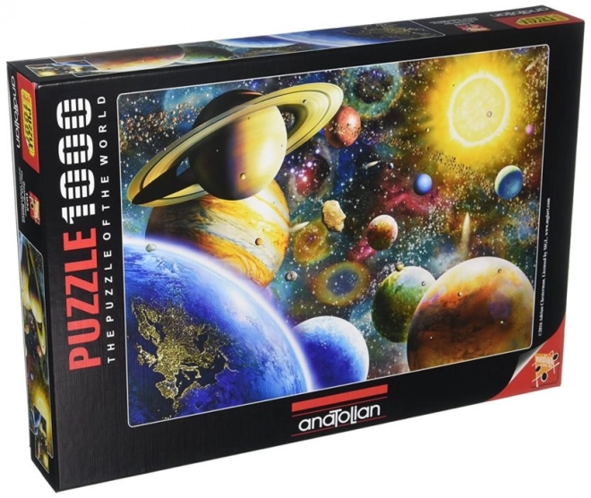 Puzzle Planéty 1000 dielikov